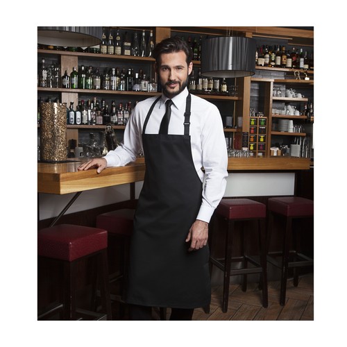 Tablier à bavette avec boucle