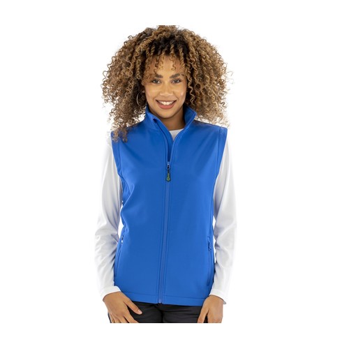 Bodywarmer Softshell femme en polyester recyclé