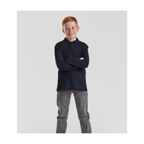 Polo enfant manches longues