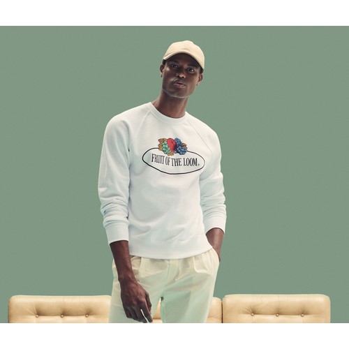 Sweat col rond unisexe logo Fruit of the Loom