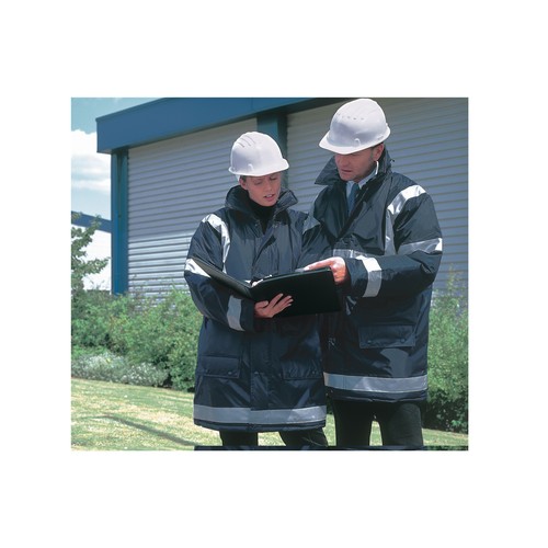 Parka bandes rétro réfléchissantes