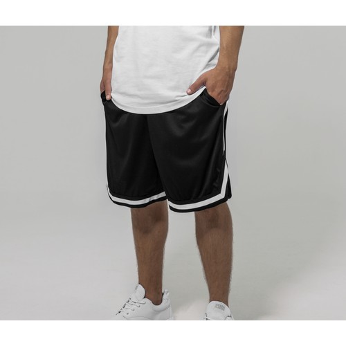Short bicolore maille filet