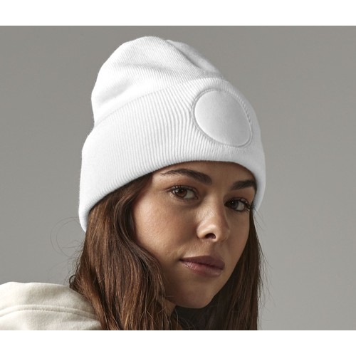 Bonnet empiècement rond