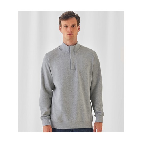 Sweat col zippé