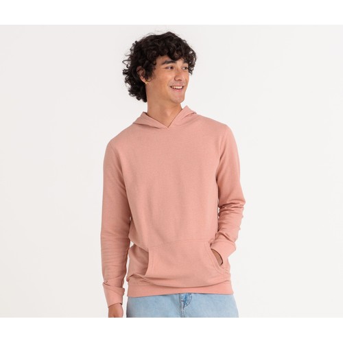 Sweat capuche en coton recyclé