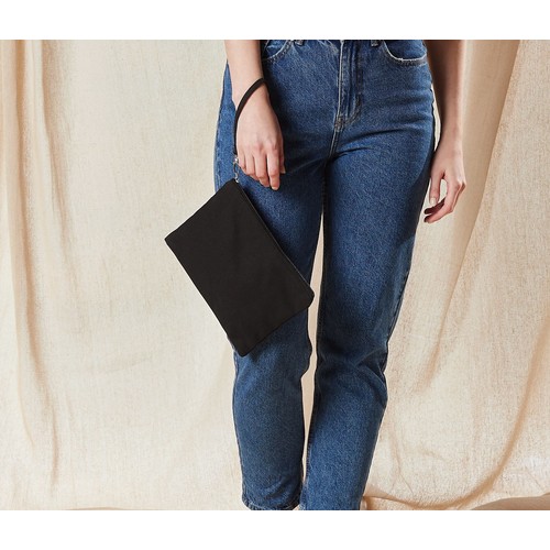 Petite pochette en coton canvas