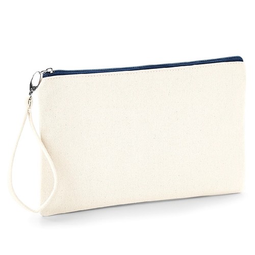 Petite pochette en coton canvas