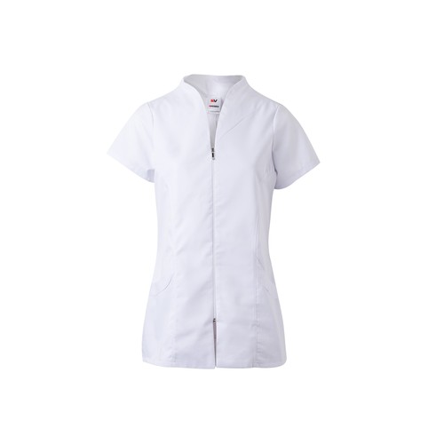 Tunique zippée personnel médical