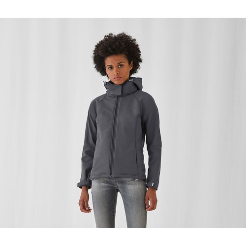 Veste Softshell femme à capuche