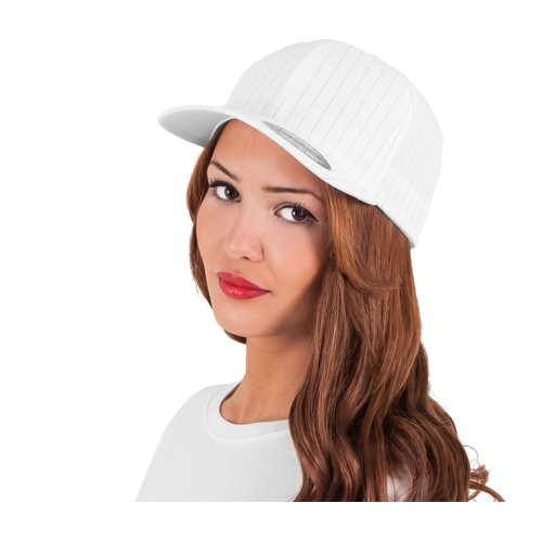 Casquette baseball rayée