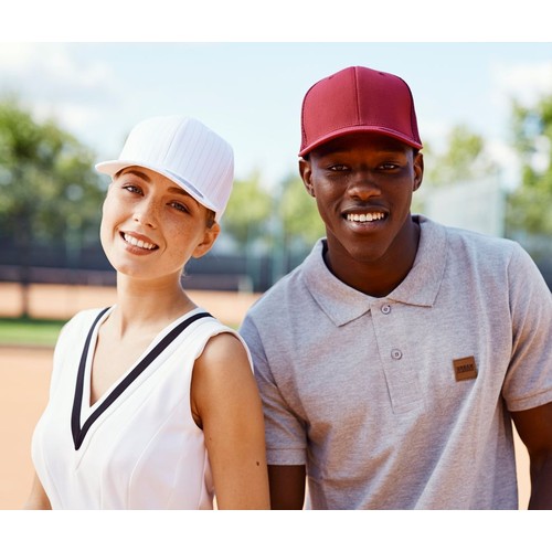 Casquette baseball rayée