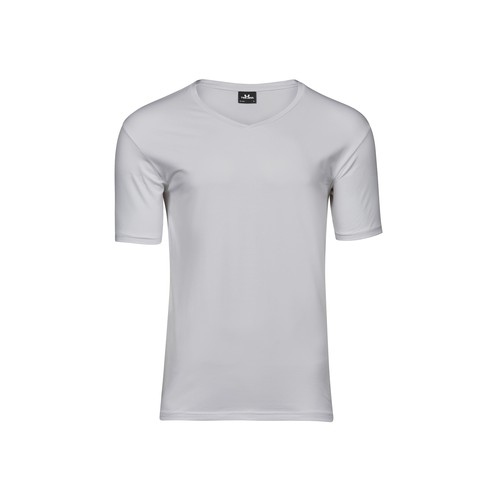 Tee-shirt stretch col V thumbnail 4