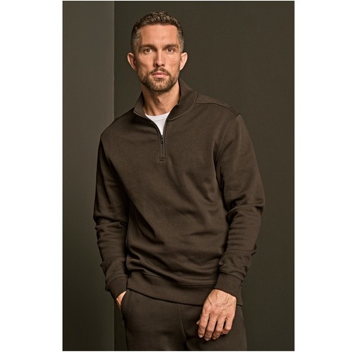 Sweat col zippé