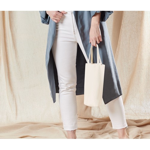 Sac à bouteille en coton issu du commerce équitable