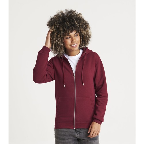 Sweat capuche zippé organique