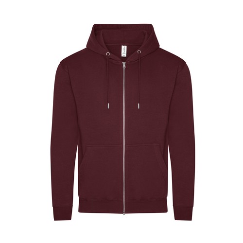 Sweat capuche zippé organique