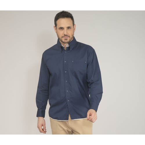 Chemise manches longues 100% coton