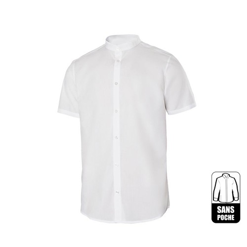 CHEMISETTE HOMME COL MAO