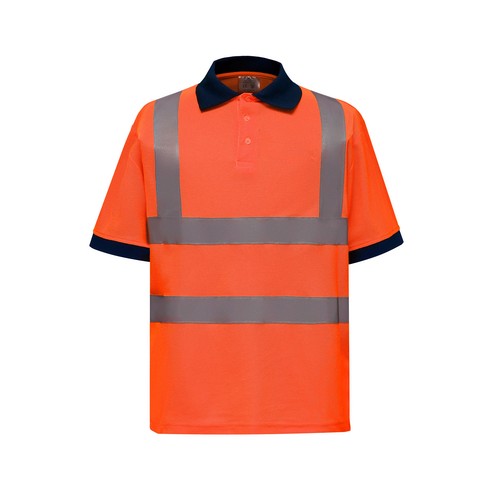 Polo manches courtes haute visibilité thumbnail 4