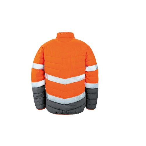 Veste matelassée visibilité augmentée