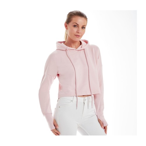 Sweat à capuche court