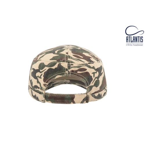 Casquette militaire délavée
