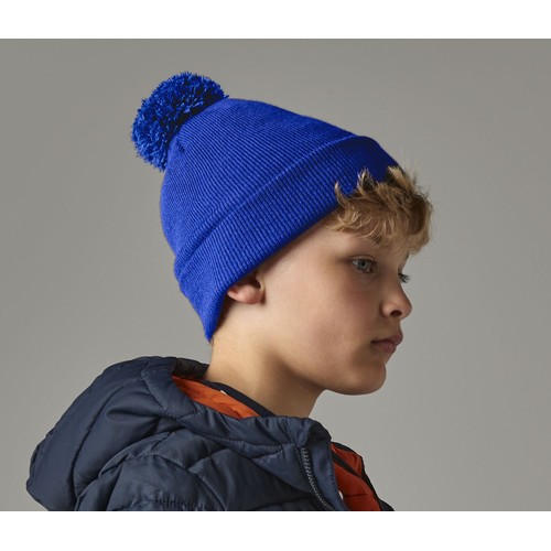 Bonnet avec pompon enfant