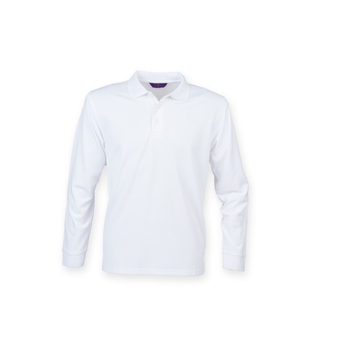 Polo unisexe manches longues thumbnail 4