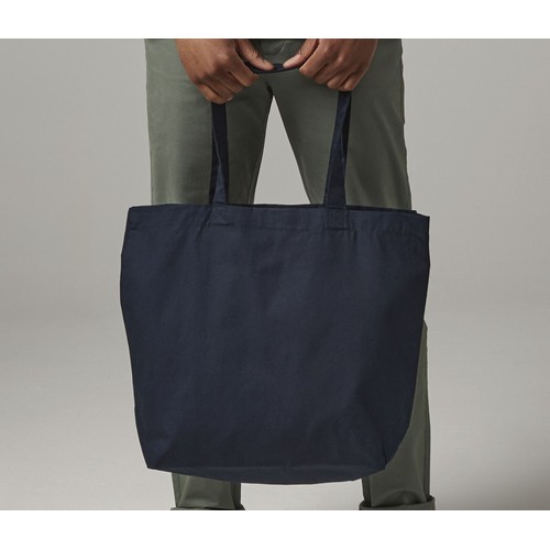Sac shopping grand volume coton