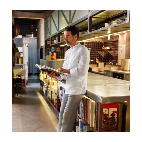 Veste de cuisinier en polycoton