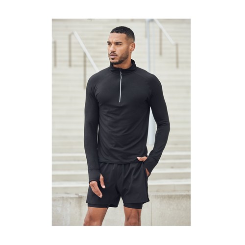 1/4 zip tee-shirt sport