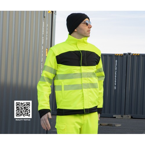 Softshell haute visibilité