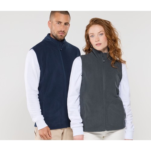 Gilet micropolaire homme