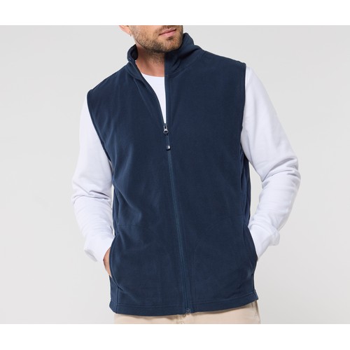 Gilet micropolaire homme