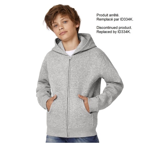 Sweat capuche zippé enfant