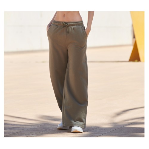 Jogging femme en coton et polyester recyclés