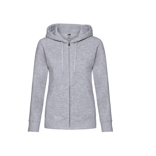 Sweat capuche grand zip femme thumbnail 5