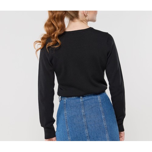 Pull col V femme thumbnail 4