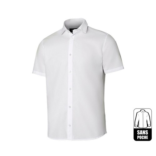 CHEMISETTE POLYCOTON HOMME