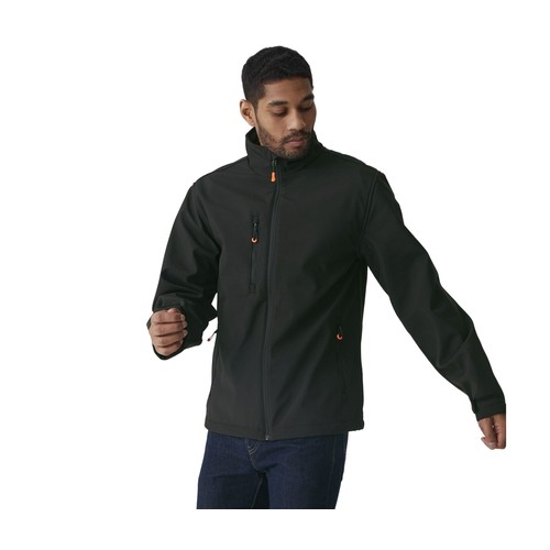 Veste softshell chauffante 2 couches