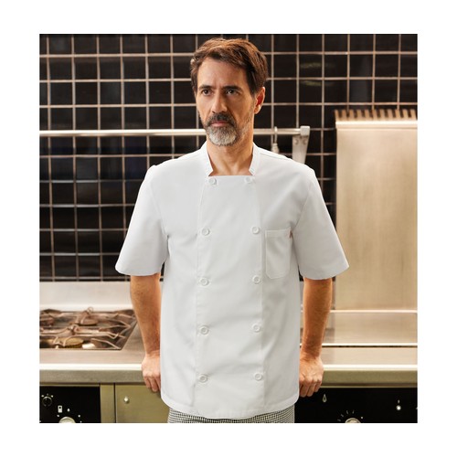 Veste de cuisinier en polycoton