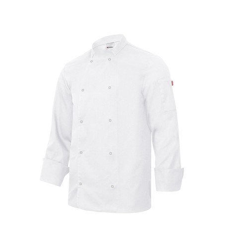 VESTE DE CUISINIER ML AVEC BOUTONS PRESSION thumbnail 4