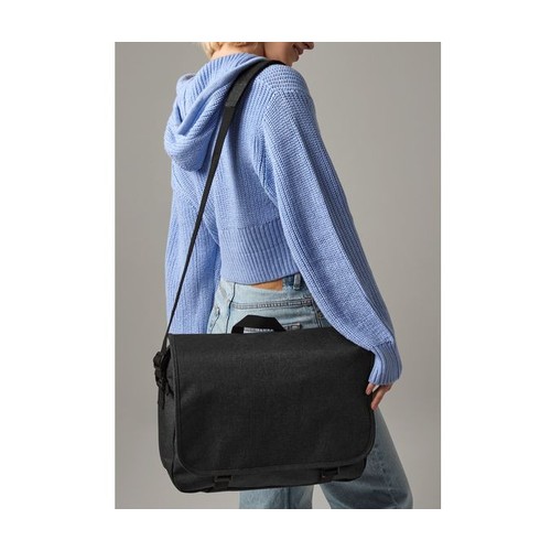 Sacoche tendance bicolore