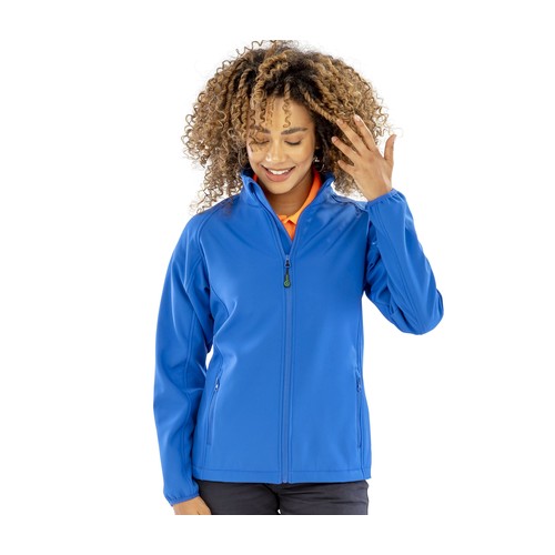 Softshell femme en polyester recyclé