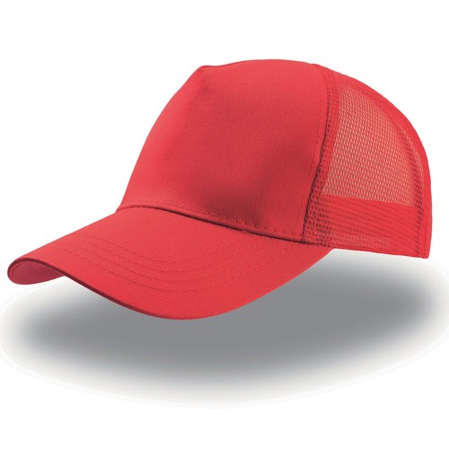 Casquette 5 pans style trucker en coton thumbnail 4