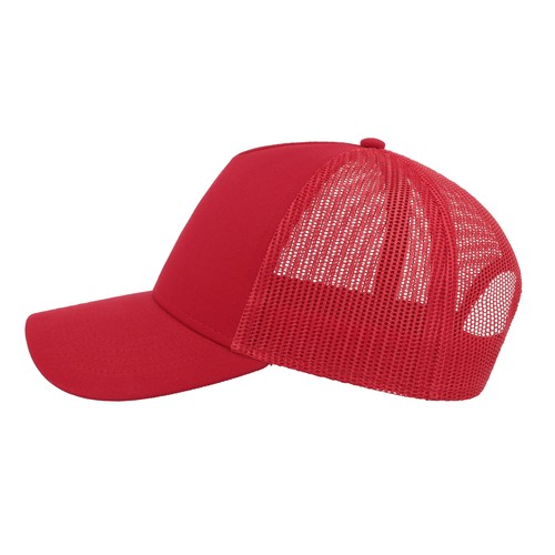 Casquette 5 pans style trucker en coton thumbnail 5