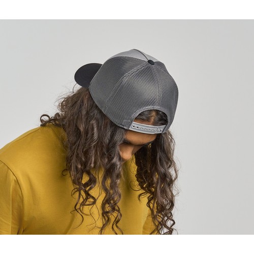 Casquette 5 pans style trucker en coton thumbnail 4