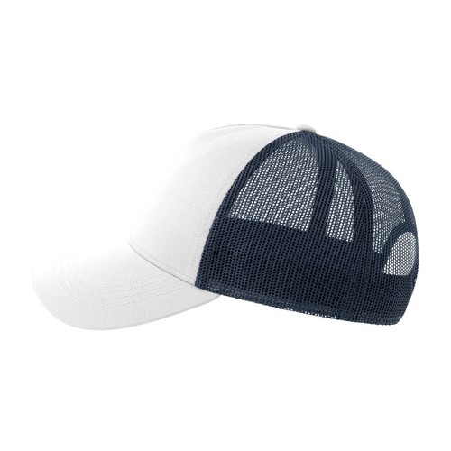 Casquette 5 pans style trucker en coton thumbnail 8