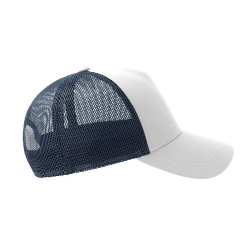 Casquette 5 pans style trucker en coton thumbnail 5