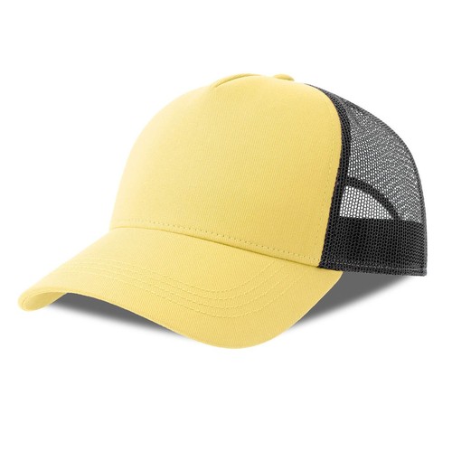 Casquette 5 pans style trucker en coton thumbnail 5